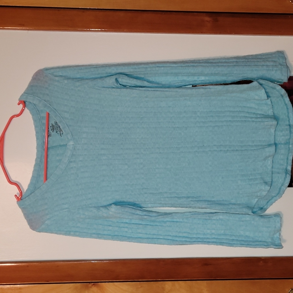 Teal long sleeved shirt, no Boundaries, size M